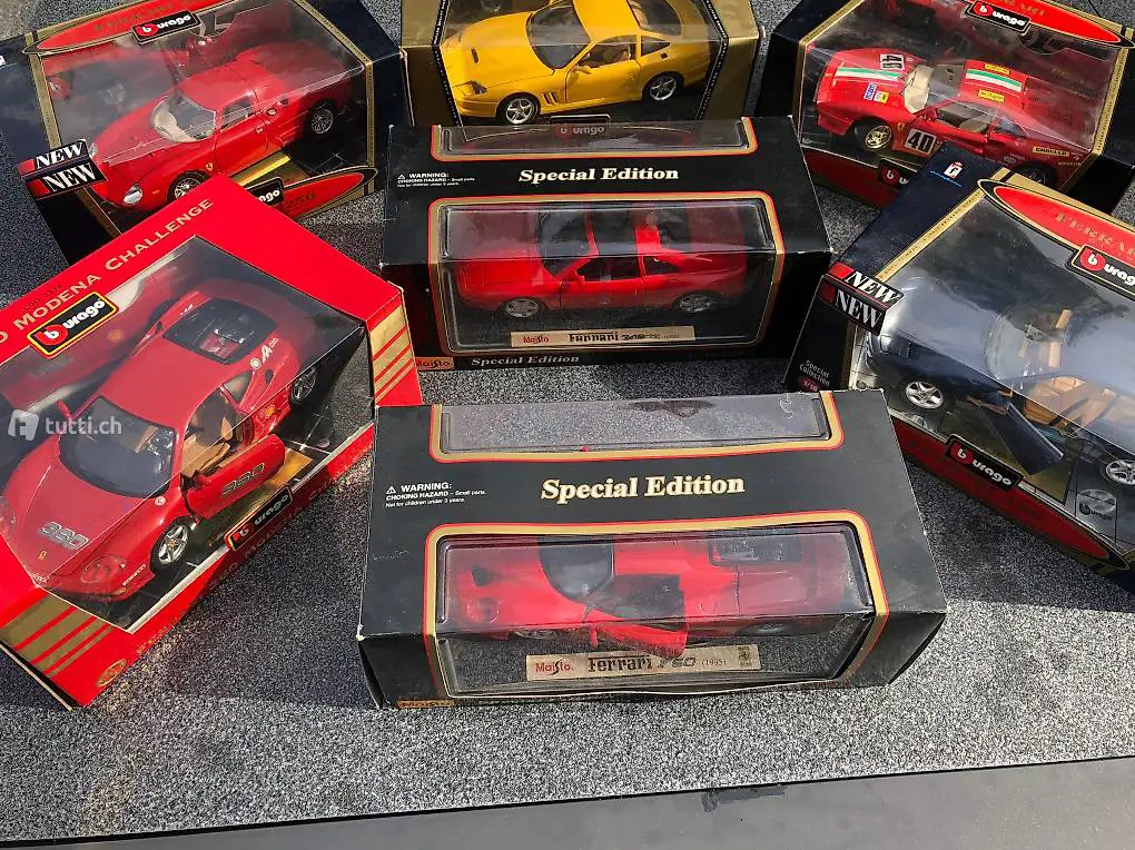 Modelli Ferrari Burago 1/18