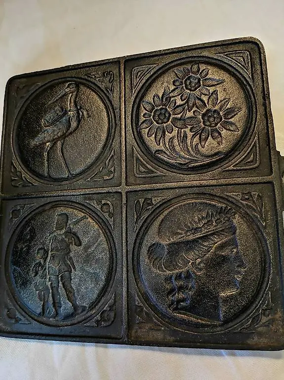 Fer bricelet ancien Fribourgeois 16x16 /long 62