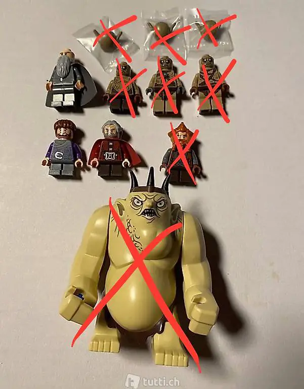 Lego Hobbit 79010 The Goblin King Battle