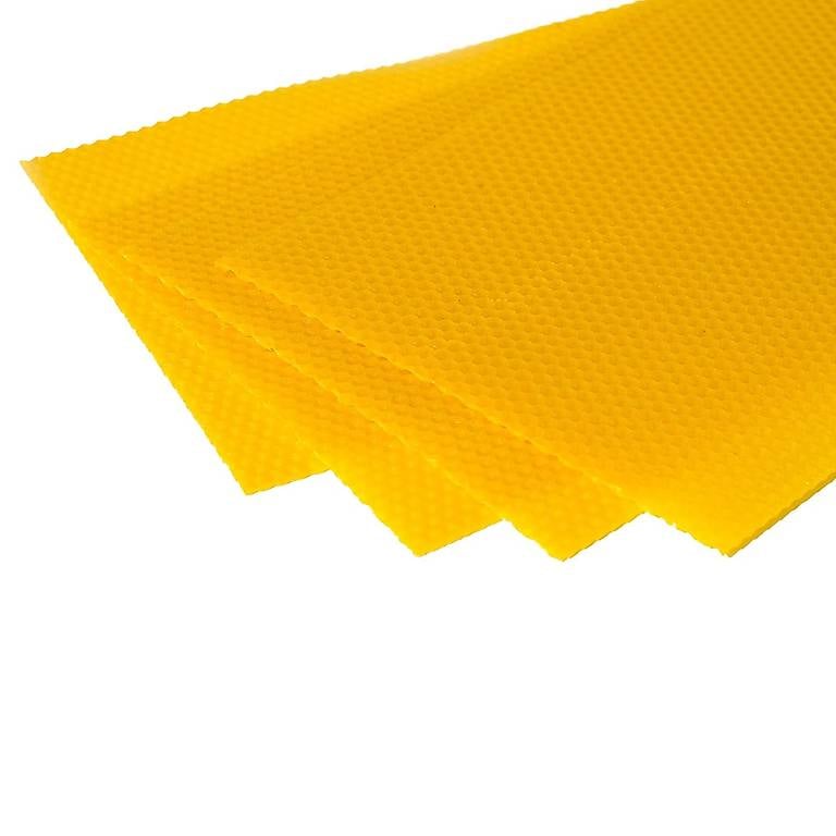 100% Bienenwachs Honig Mittelwände 1kg, 420x117mm