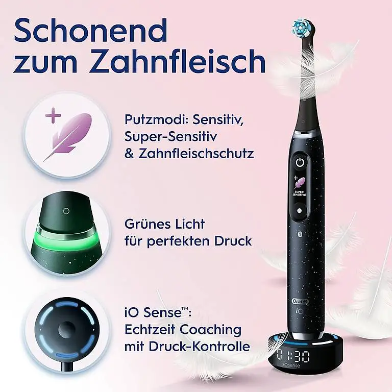 Elektrische Zahnbürste mit iO Technologie, 10x18x28 cm, 982