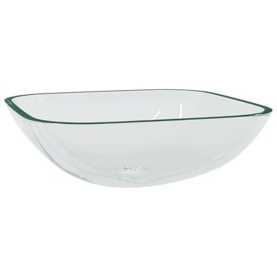  vidaXL Waschbecken Glas 42x42x14 cm SKU:345236