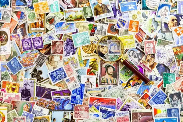 100 000 Briefmarken aus der ganzen Welt
