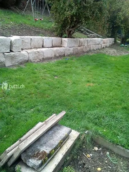  MAUERSTEINE JURA MASCHINENGESPALTEN QUADERSTEINE SICHTMAUER