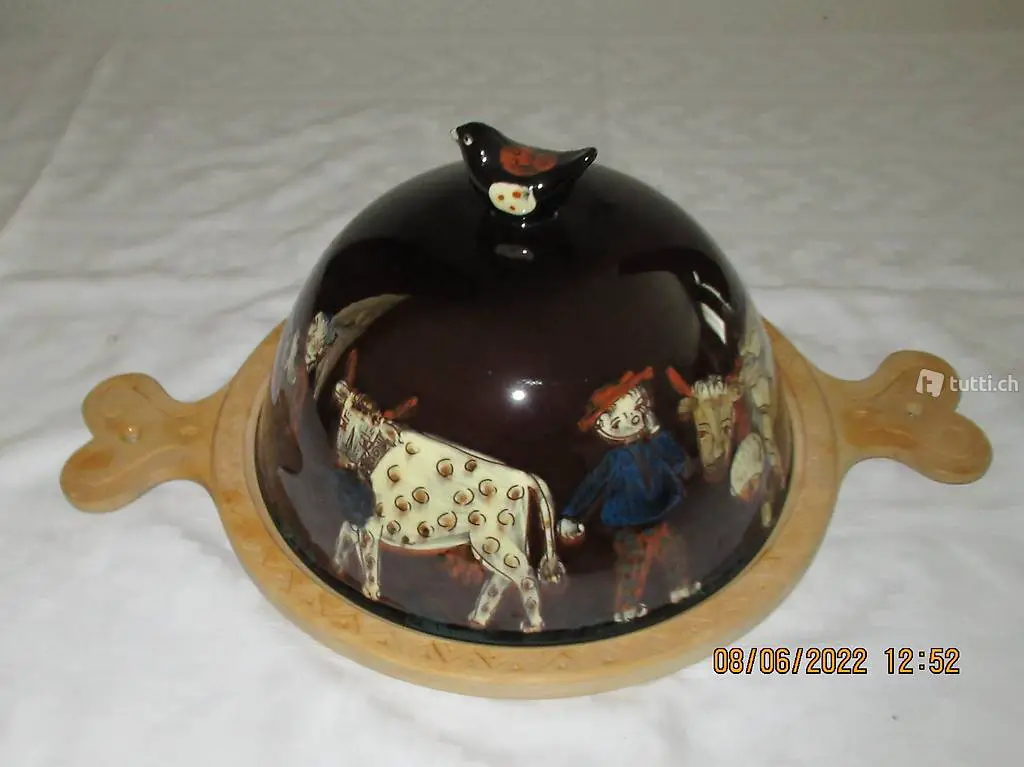 Obstglocke, Wähenglocke, Kuchenglocke, Käseglocke