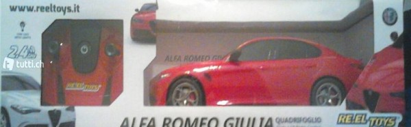 Alfa romeo giulia quadrifoglio radiocomandata rossa o bianca