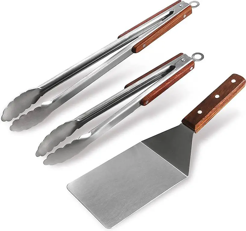 Grillzange Edelstahl, Lange Grillzange