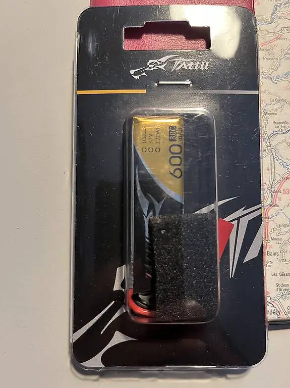 Akku Lipo Tattu 1s 600mA