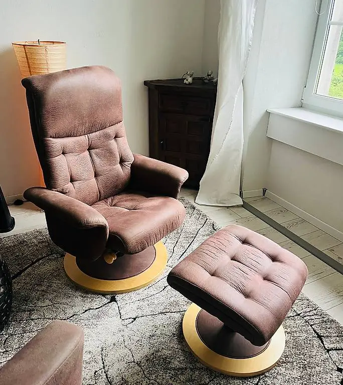 Relaxsessel mit Höcker
