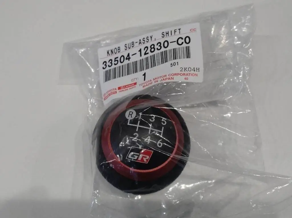 Toyota Yaris GR Shift Knob Original Neu