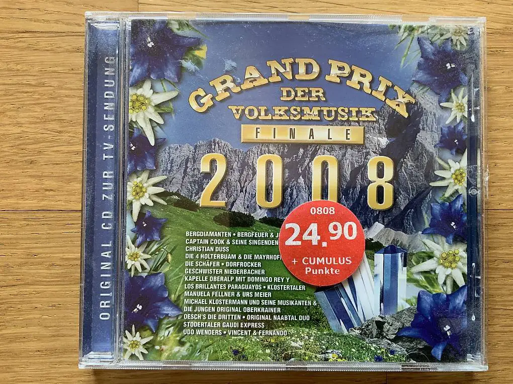 CD Grand Prix der Volksmusik Finale 2008