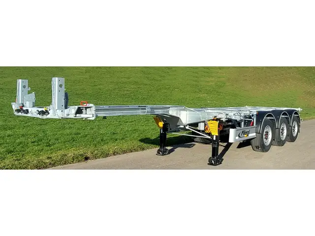 FLIEGL, 3-Achs-Containerchassis, multifunktional, Wechselrahmen / Containerchassis