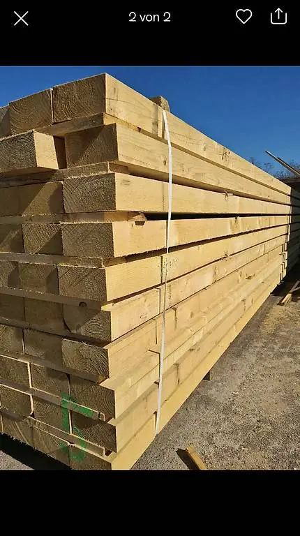 Kantholz HolzBalken 8x12x500cm