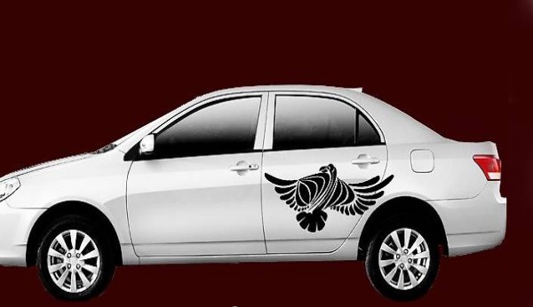  Vogel Deko Aufkleber