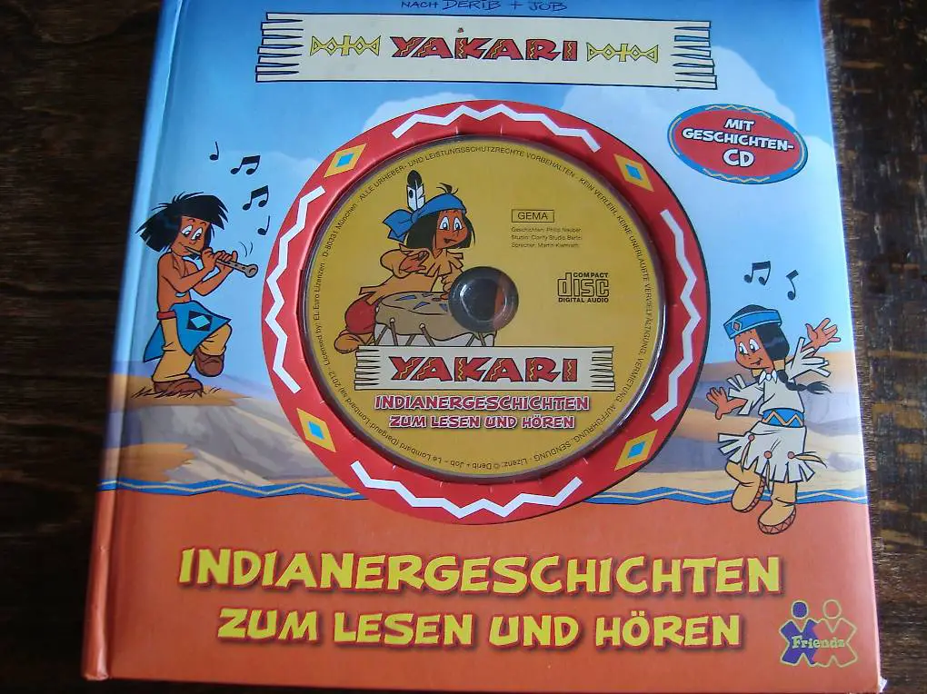 Yakari: Indianergeschichten zum lesen und hören