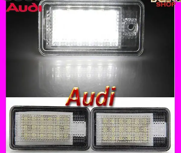  Audi LED Kennzeichenbeleuchtung