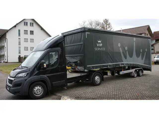 FANKHAUSER, FA-1785 Fahrzeugtransport Blache 4.5T, Autotransport/Abschlepper