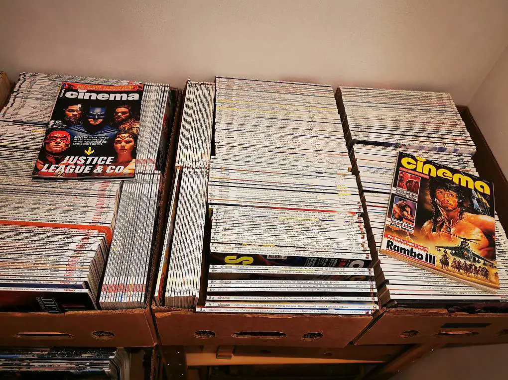 Cinema Filmzeitschrift 26 Jahrgänge komplett