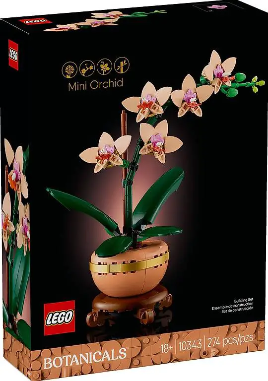 Lego 10343 Mini-Orchidee