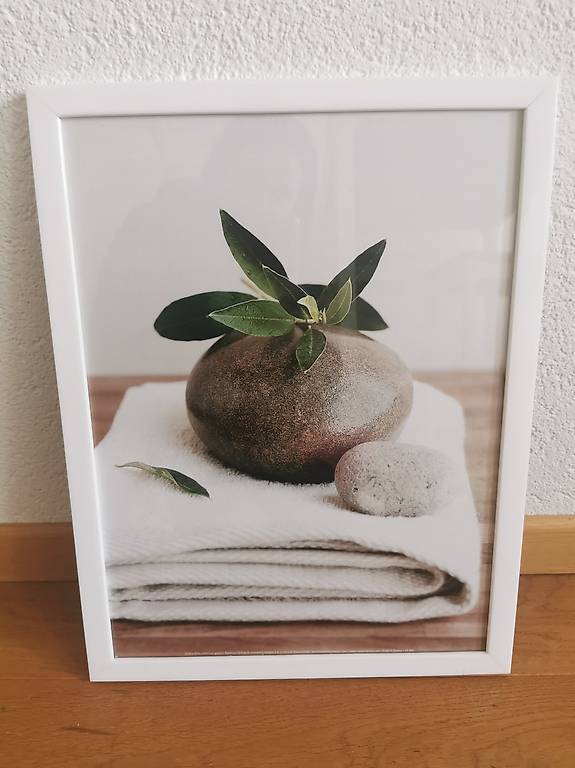 LIPO Glasbild mit Rahmen