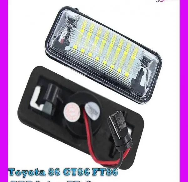  Toyota Kennzeichenleuchten 86 GT86