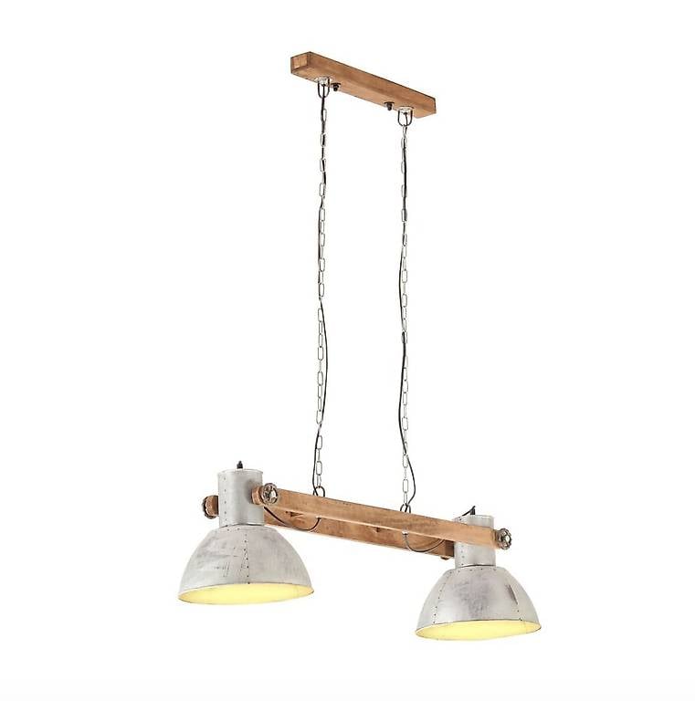 Hängelampe Industriestil 25 W Silbern 109 cm E27