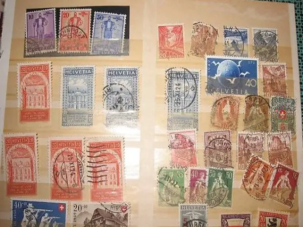 Briefmarken 2 A4 Topsteckkarten