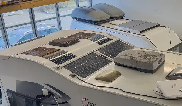 Solar Photovoltaik Solarpanel, Bulli Camper Wohnmobil