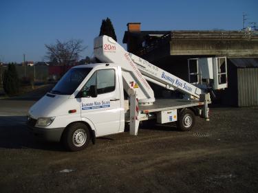 mercedes-benz, wumag wt 200, arbeitshebebühne