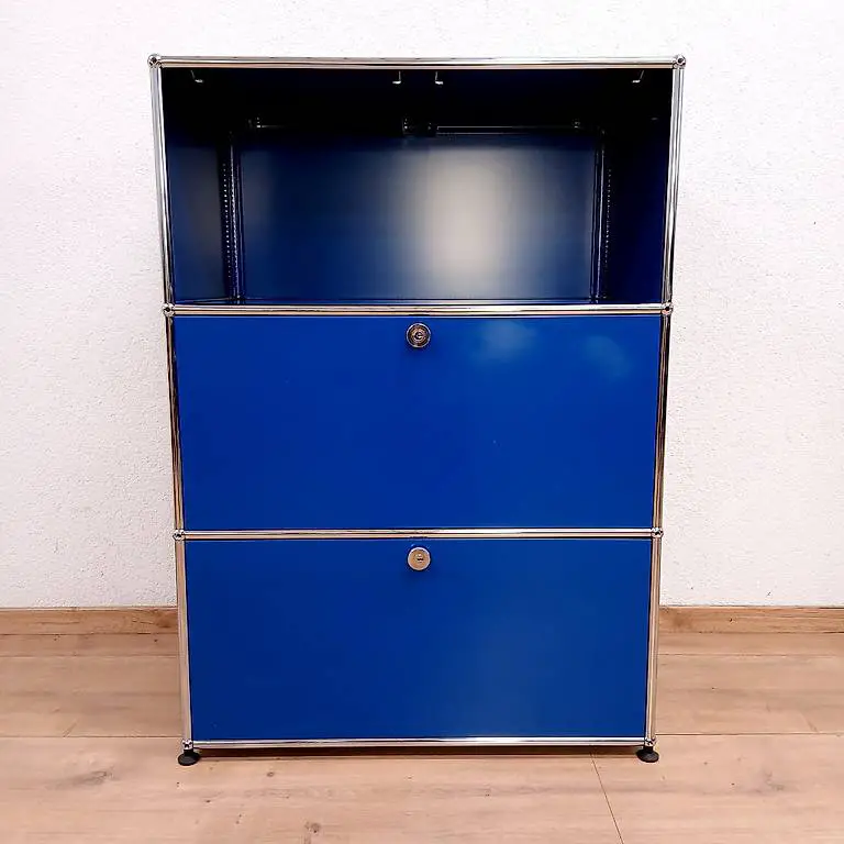 USM Haller Kommode Enzianblau