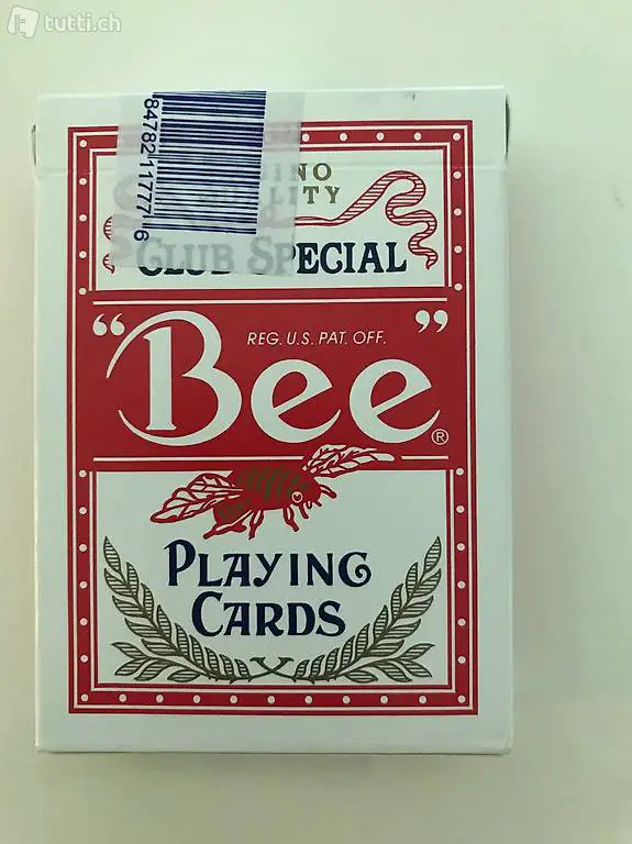 2 Original-Spielkartensets von Las Vegas