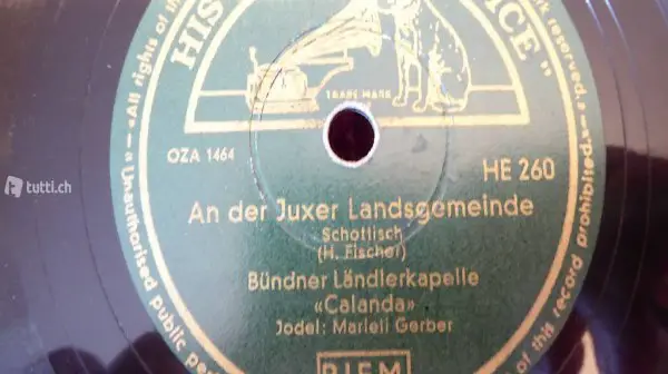 Schellackschallplatten