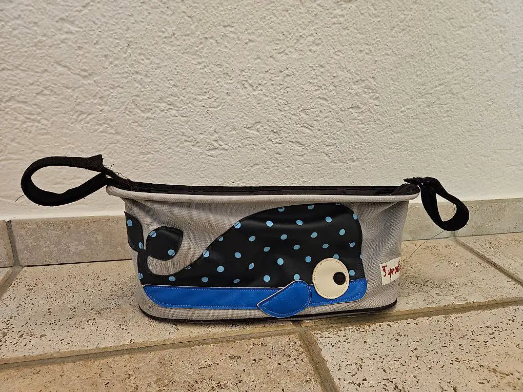 3 sprouts Kinderwagentasche Wal