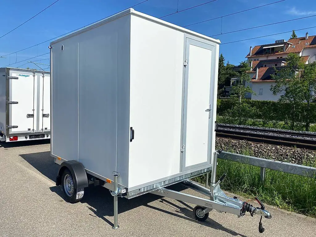 Mannschaftsanhänger Vezeko Mobi 240 Bauwagen Büroanhänger