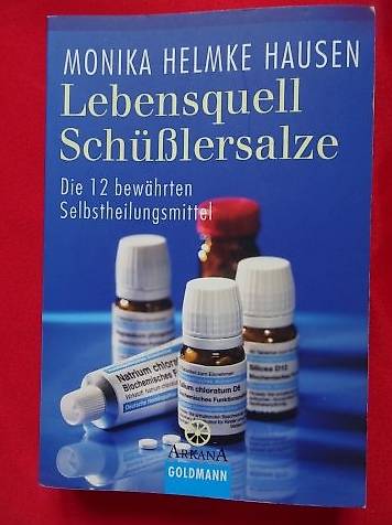 buch lebensquell schüsslersalze 12x18x2cm. 280 seiten