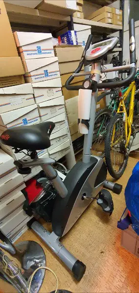 Hometrainer Topfit mit Computer