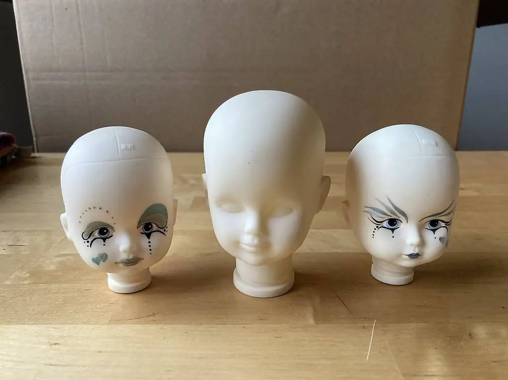 Vintage Puppenköpfe