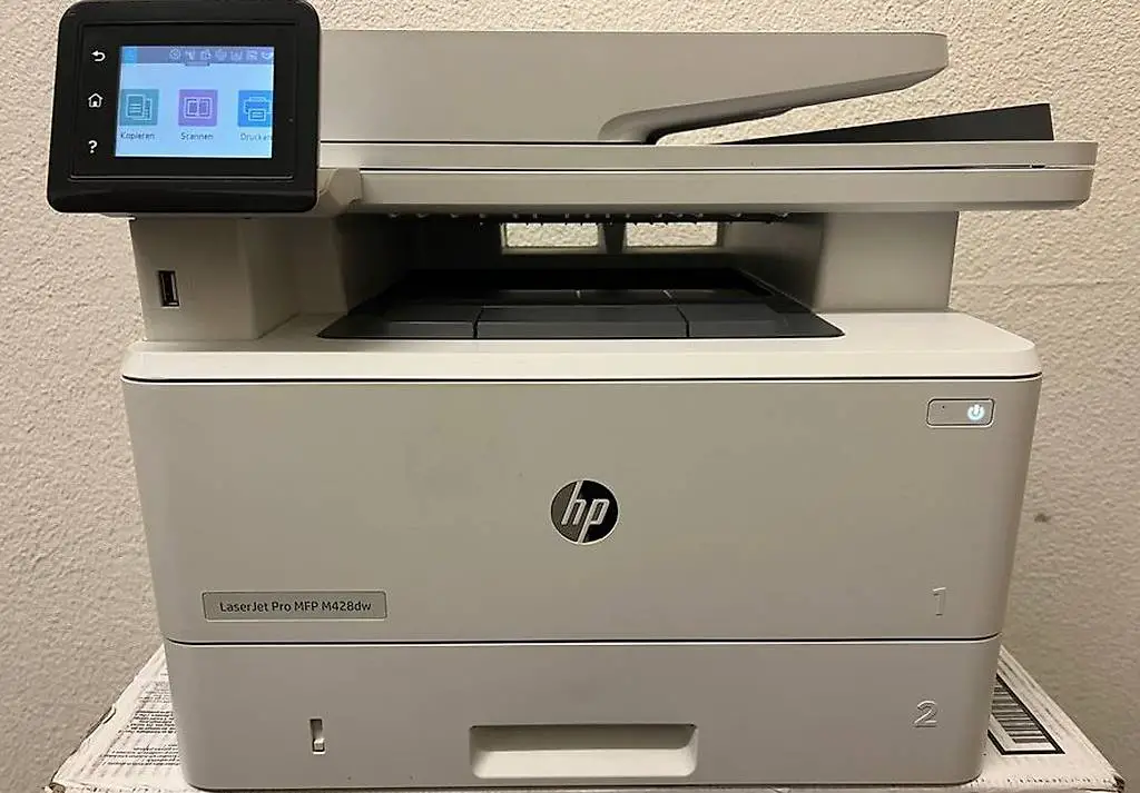 HP LaserJet Pro MFP M428dw, Duplex/Wireless, wie neu