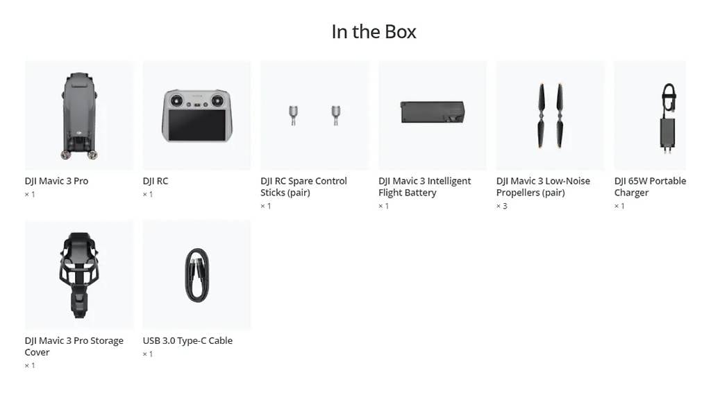 DJI Mavic 3 Pro inkl. RC