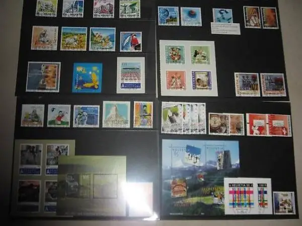 Jahresserie 2005 gestempelt