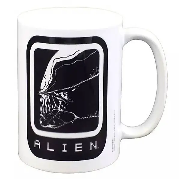  Alien: Tasse / Kaffeetasse weiss - Alien Icon