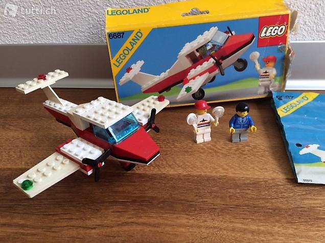 Lego Legoland Propellerflugzeug 6687