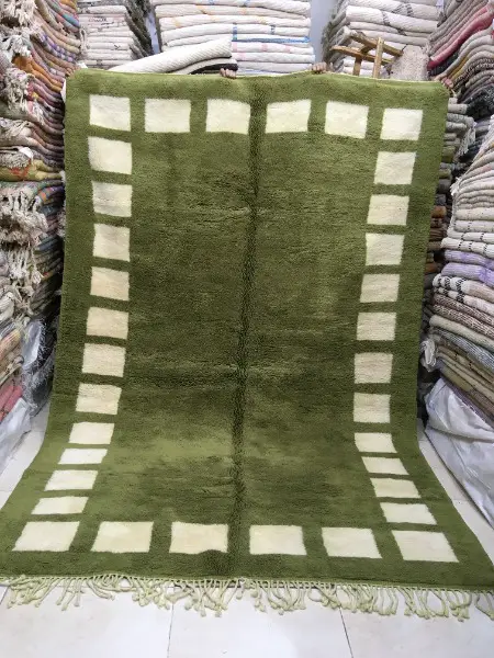 Tapis Mrirt d"exception Berbère Marocain 3m11 x 2m10