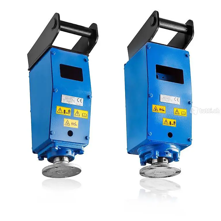  Erdbohrer und Kegelspalter mit Triebwerk Bagger 1.100