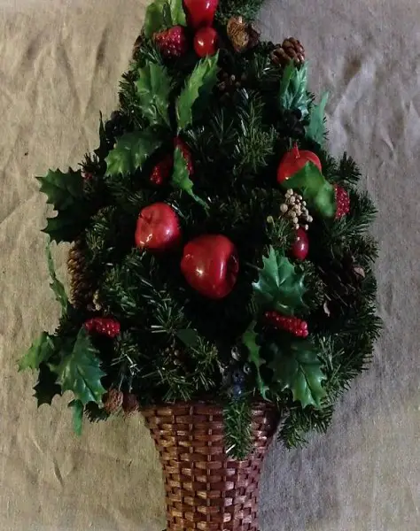 Weihnachtstürdekoration