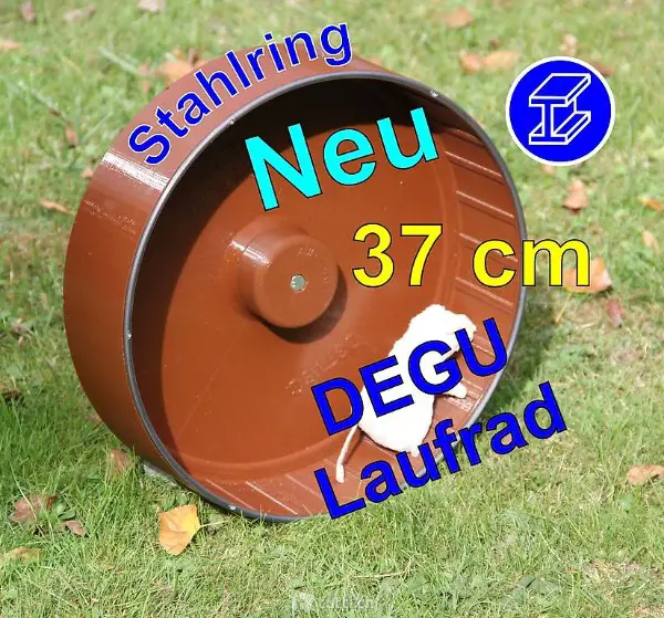 Hi-Tech Laufrad für Nager + Degus 37 cm