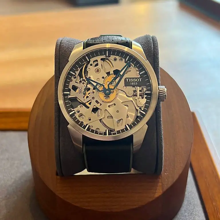 Tissot T-Complication Skeleton Stem-Winder T070.405.16.411.0