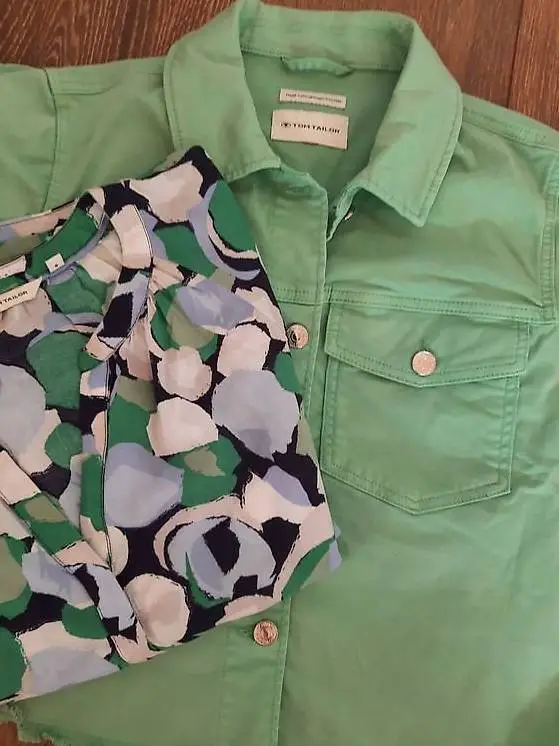 Set Tom Tailor Jeansjacke/Bluse Gr. M