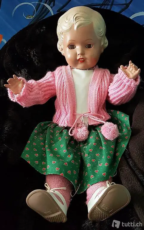 Schildkröt Puppe 1A-Zustand