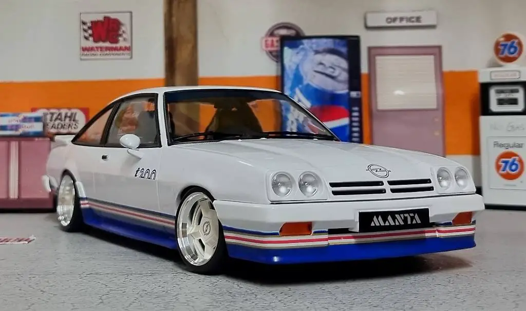 1/18 Opel Manta B i200 Rothmans Livery 1984 Umbau Tuning